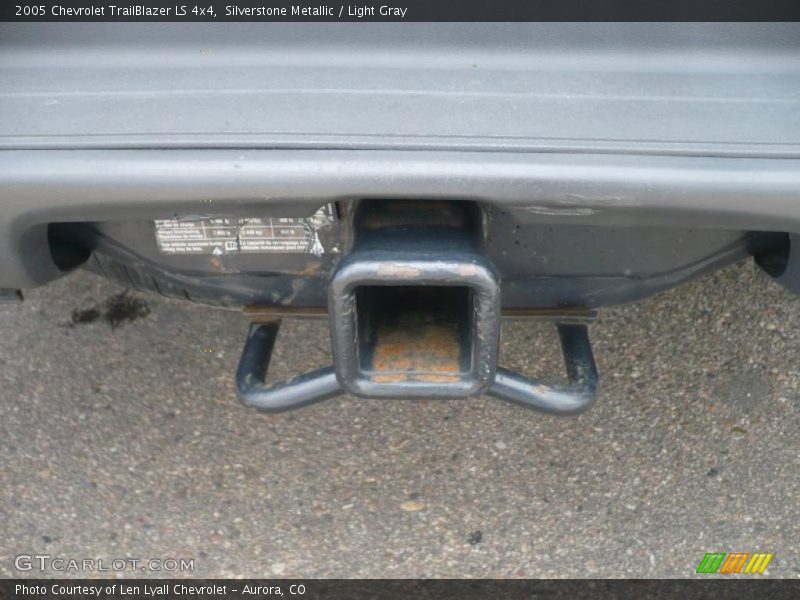 Silverstone Metallic / Light Gray 2005 Chevrolet TrailBlazer LS 4x4