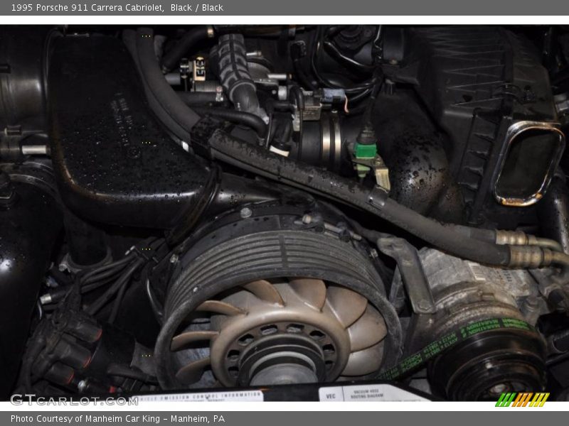  1995 911 Carrera Cabriolet Engine - 3.6 Liter OHC 12V Flat 6 Cylinder