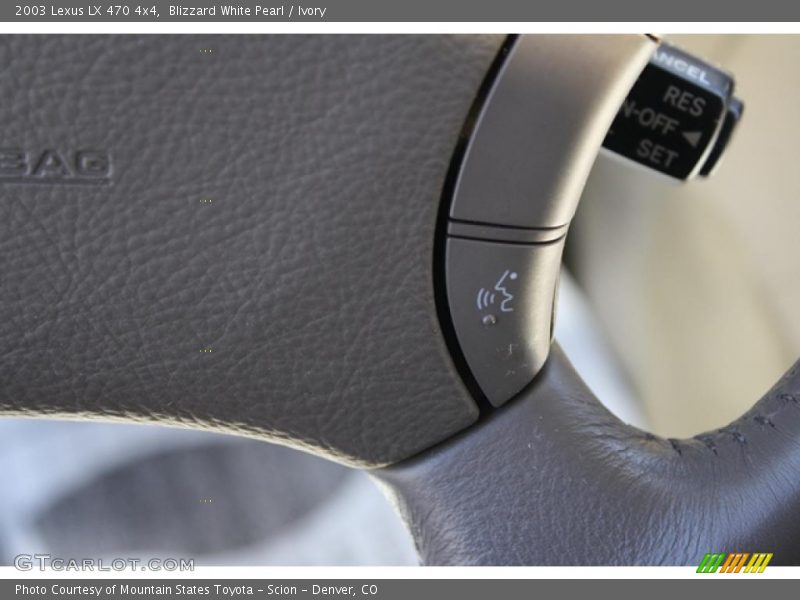 Blizzard White Pearl / Ivory 2003 Lexus LX 470 4x4
