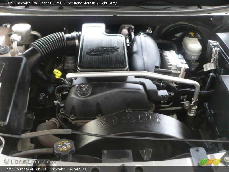 Silverstone Metallic / Light Gray 2005 Chevrolet TrailBlazer LS 4x4