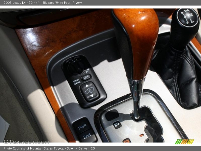 Blizzard White Pearl / Ivory 2003 Lexus LX 470 4x4