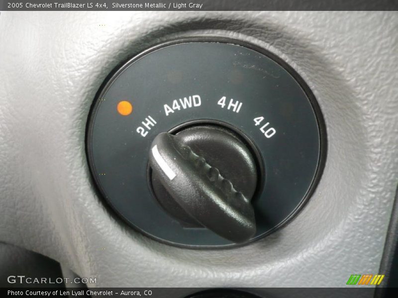 Silverstone Metallic / Light Gray 2005 Chevrolet TrailBlazer LS 4x4