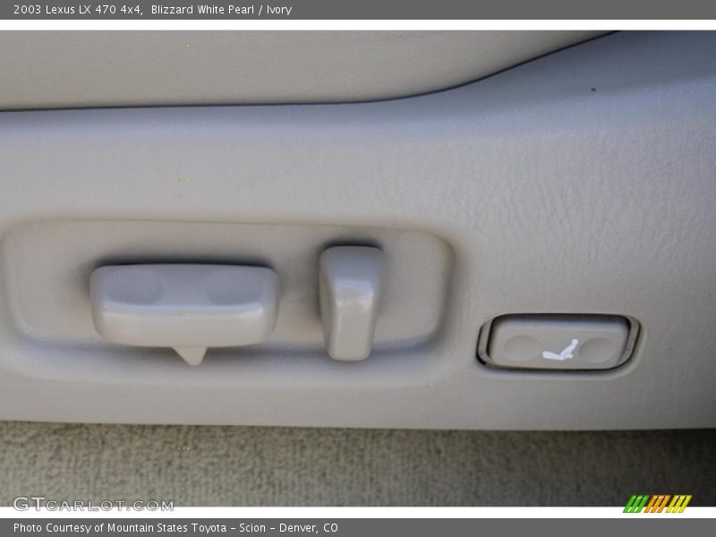 Blizzard White Pearl / Ivory 2003 Lexus LX 470 4x4