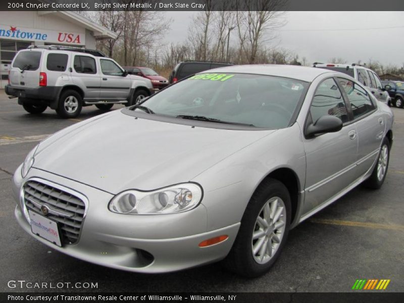 Bright Silver Metallic / Dark Slate Gray 2004 Chrysler Concorde LX