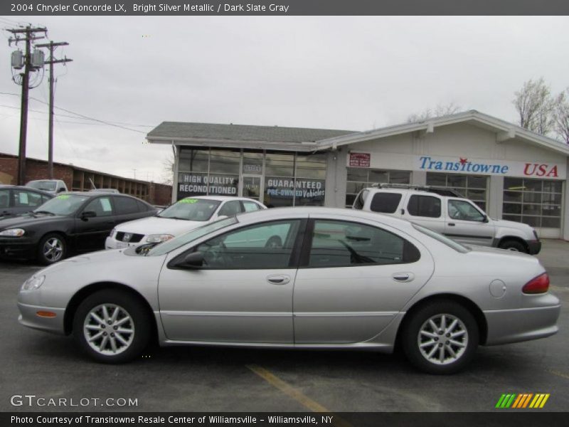 Bright Silver Metallic / Dark Slate Gray 2004 Chrysler Concorde LX