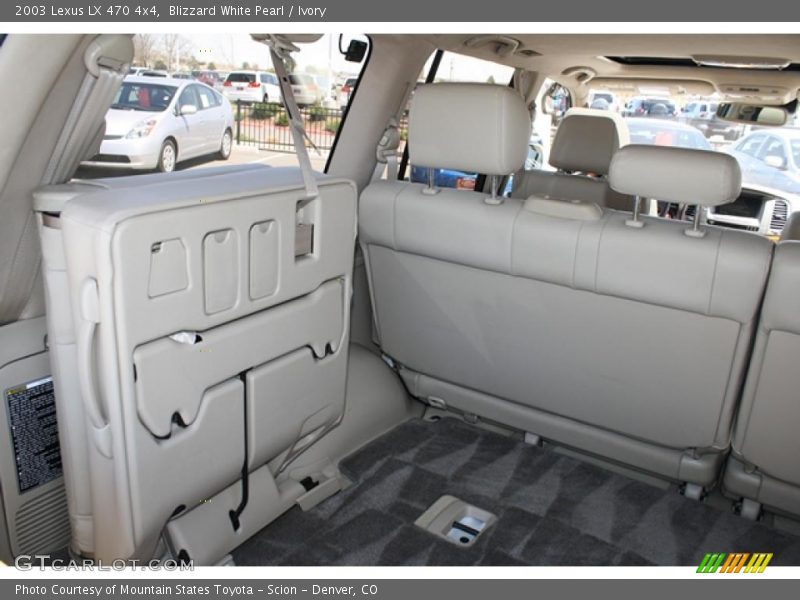 Blizzard White Pearl / Ivory 2003 Lexus LX 470 4x4