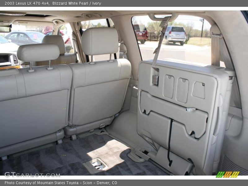 Blizzard White Pearl / Ivory 2003 Lexus LX 470 4x4