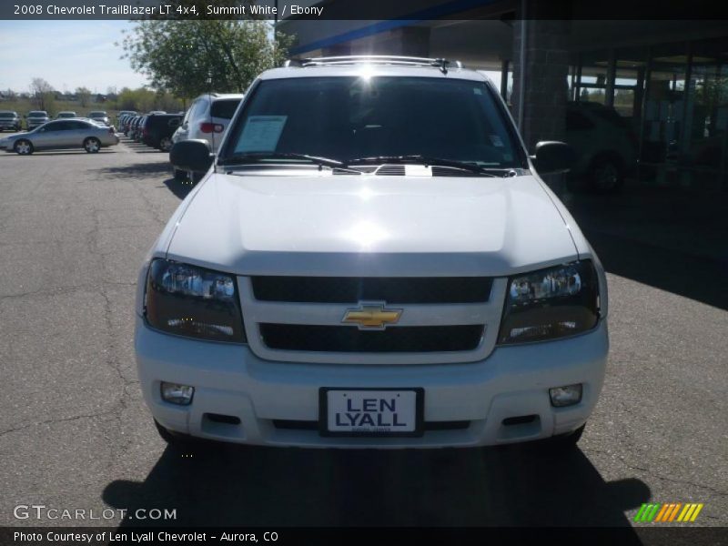 Summit White / Ebony 2008 Chevrolet TrailBlazer LT 4x4