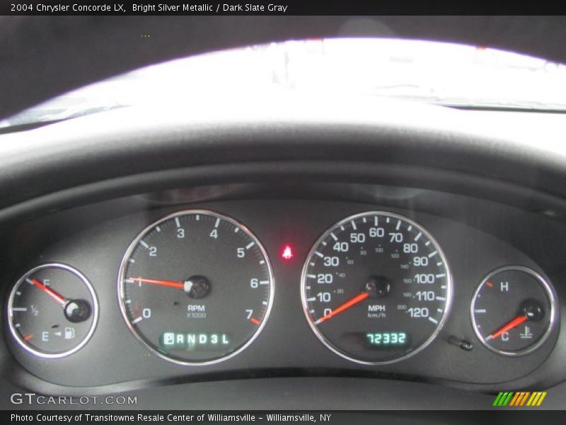Bright Silver Metallic / Dark Slate Gray 2004 Chrysler Concorde LX