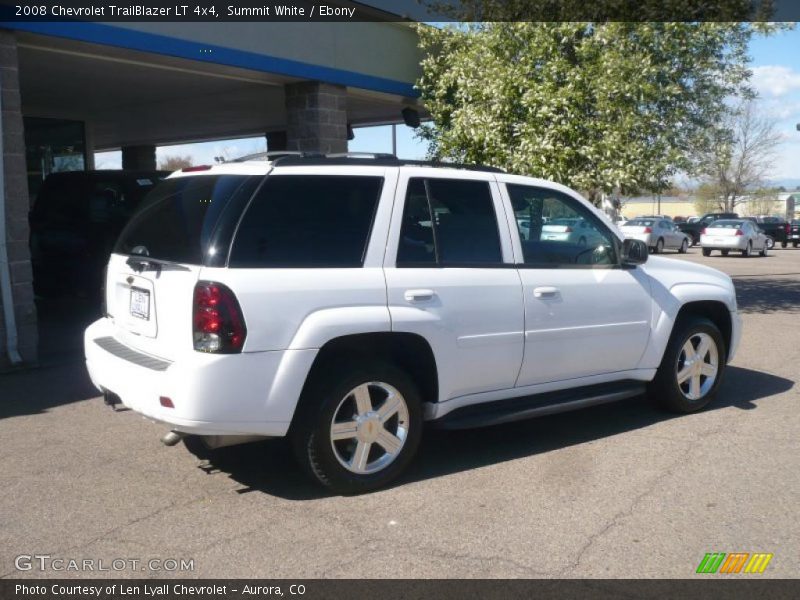 Summit White / Ebony 2008 Chevrolet TrailBlazer LT 4x4