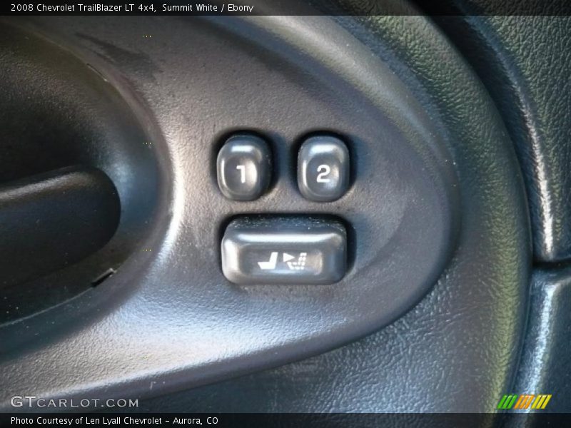 Summit White / Ebony 2008 Chevrolet TrailBlazer LT 4x4