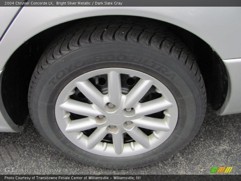 Bright Silver Metallic / Dark Slate Gray 2004 Chrysler Concorde LX