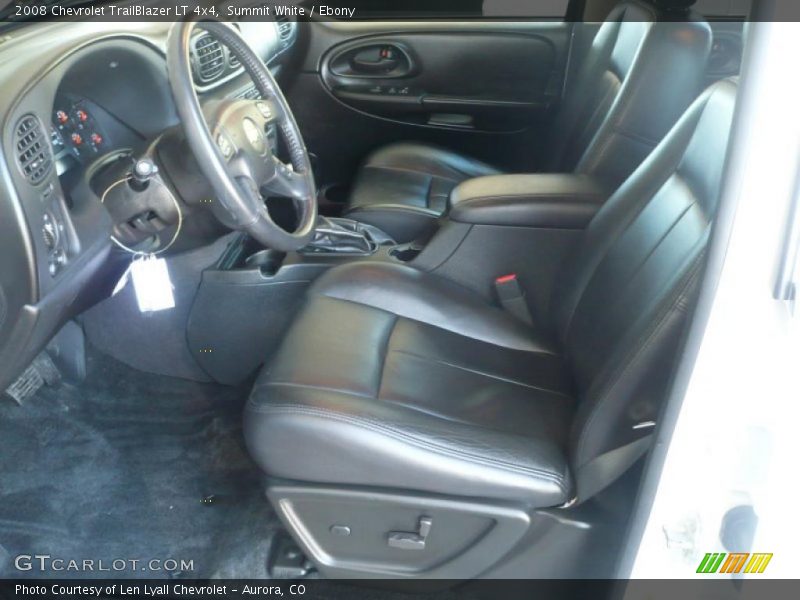 Summit White / Ebony 2008 Chevrolet TrailBlazer LT 4x4