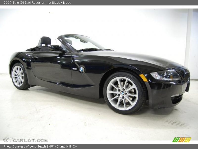 Jet Black / Black 2007 BMW Z4 3.0i Roadster