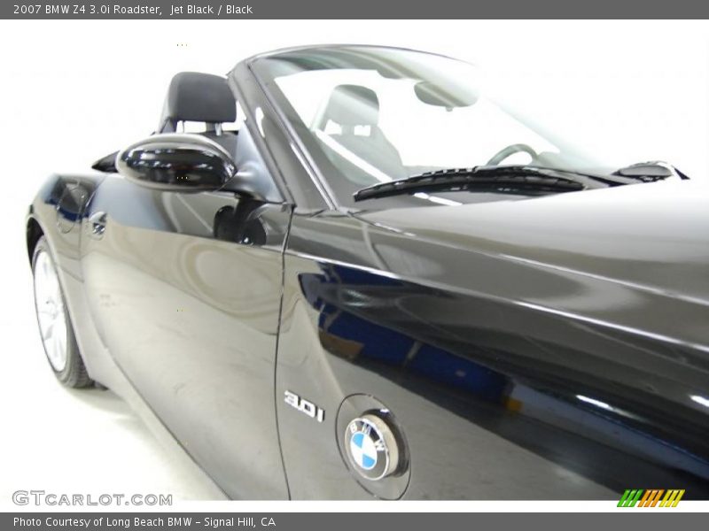 Jet Black / Black 2007 BMW Z4 3.0i Roadster