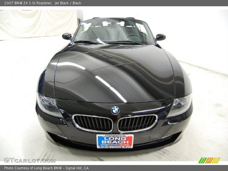 Jet Black / Black 2007 BMW Z4 3.0i Roadster