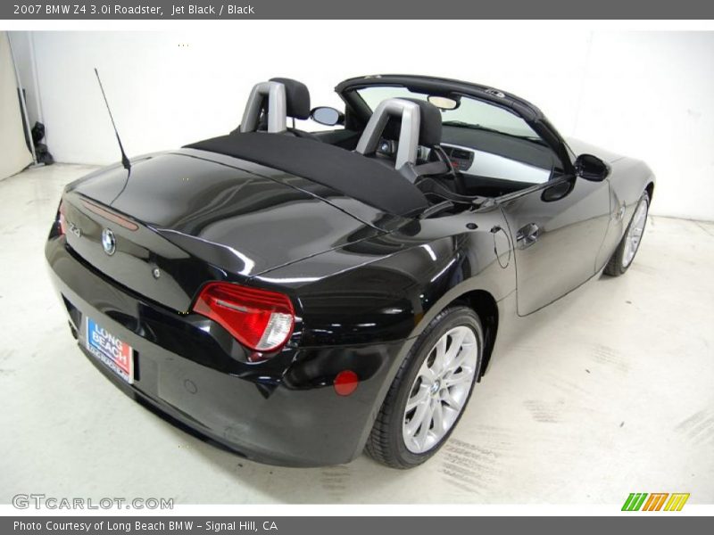 Jet Black / Black 2007 BMW Z4 3.0i Roadster