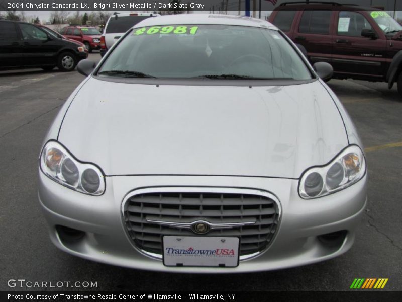 Bright Silver Metallic / Dark Slate Gray 2004 Chrysler Concorde LX