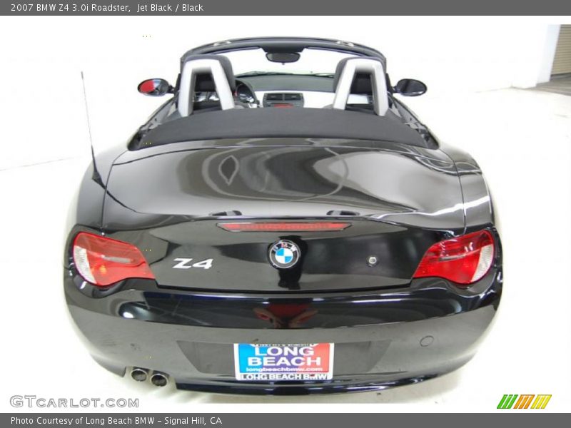 Jet Black / Black 2007 BMW Z4 3.0i Roadster
