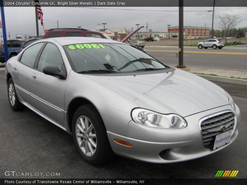 Bright Silver Metallic / Dark Slate Gray 2004 Chrysler Concorde LX