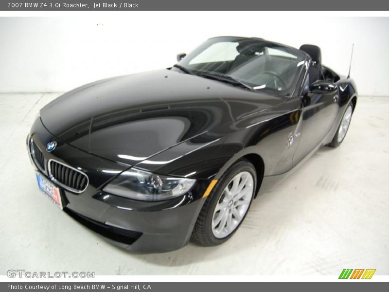 Jet Black / Black 2007 BMW Z4 3.0i Roadster