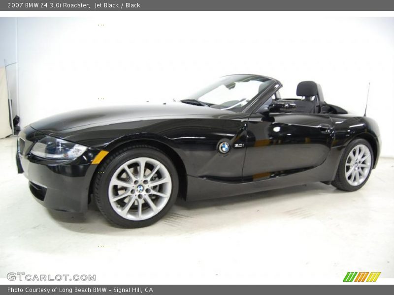 Jet Black / Black 2007 BMW Z4 3.0i Roadster