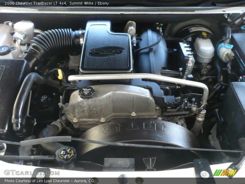 Summit White / Ebony 2008 Chevrolet TrailBlazer LT 4x4