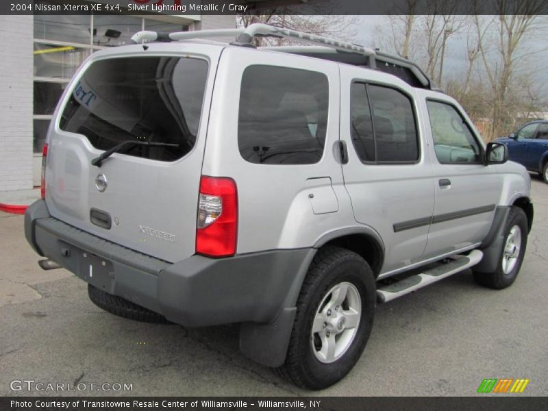 Silver Lightning Metallic / Gray 2004 Nissan Xterra XE 4x4
