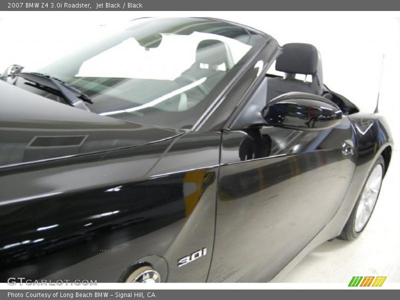 Jet Black / Black 2007 BMW Z4 3.0i Roadster