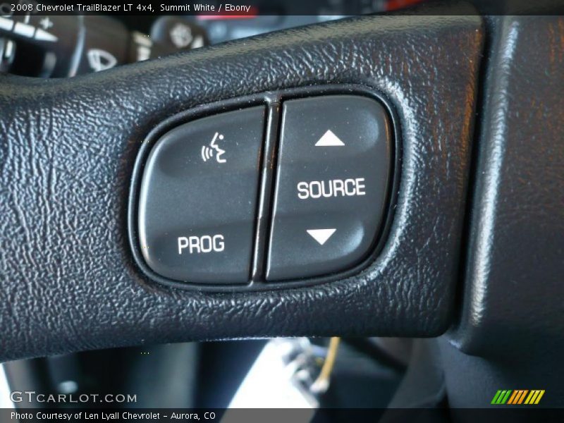 Summit White / Ebony 2008 Chevrolet TrailBlazer LT 4x4