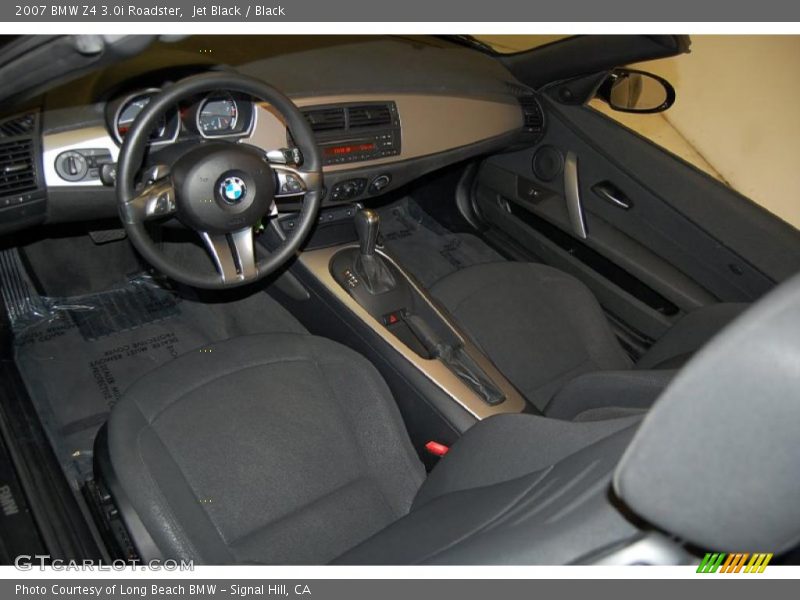 Jet Black / Black 2007 BMW Z4 3.0i Roadster