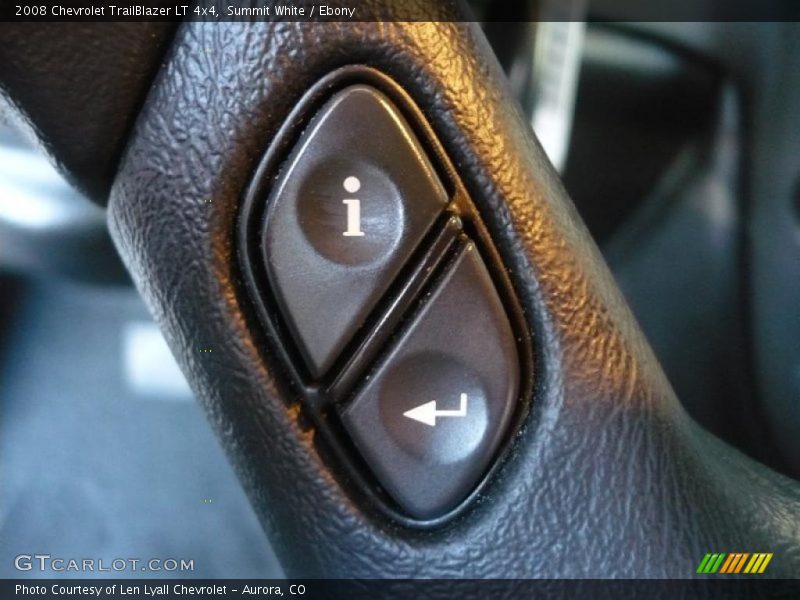 Summit White / Ebony 2008 Chevrolet TrailBlazer LT 4x4