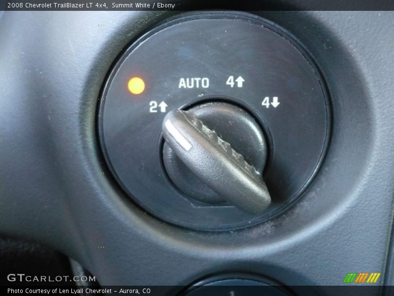 Summit White / Ebony 2008 Chevrolet TrailBlazer LT 4x4