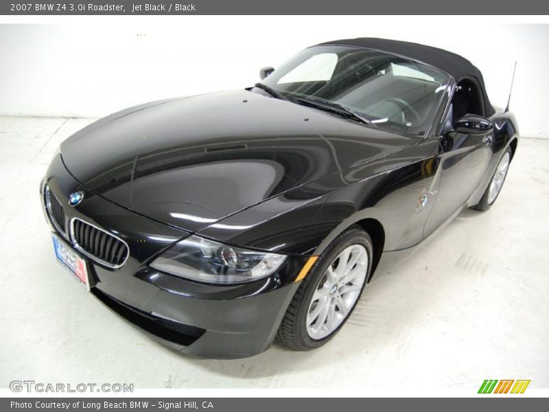 Jet Black / Black 2007 BMW Z4 3.0i Roadster