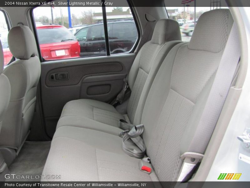 Silver Lightning Metallic / Gray 2004 Nissan Xterra XE 4x4