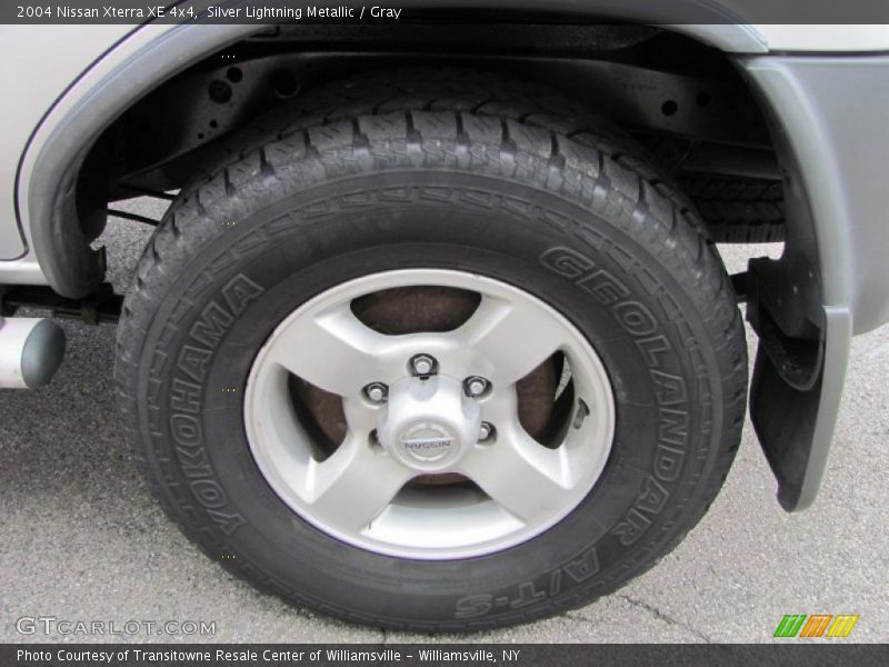 Silver Lightning Metallic / Gray 2004 Nissan Xterra XE 4x4