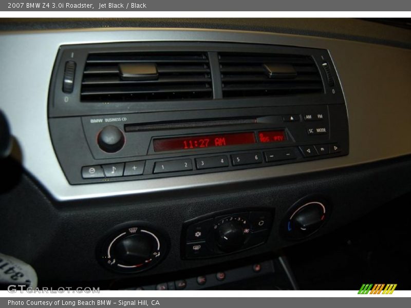 Jet Black / Black 2007 BMW Z4 3.0i Roadster