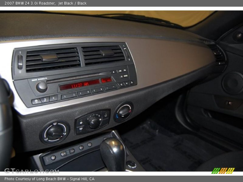 Jet Black / Black 2007 BMW Z4 3.0i Roadster