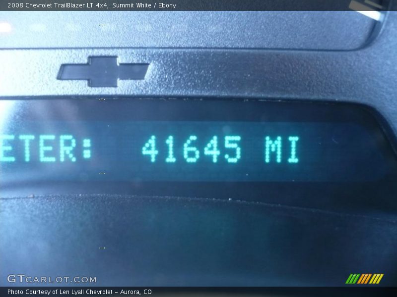 Summit White / Ebony 2008 Chevrolet TrailBlazer LT 4x4