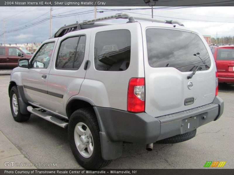 Silver Lightning Metallic / Gray 2004 Nissan Xterra XE 4x4