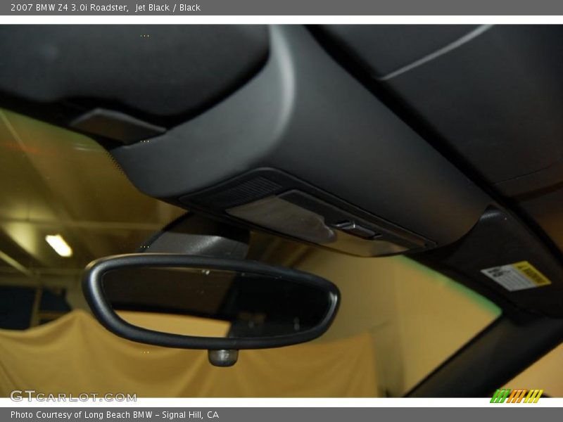 Jet Black / Black 2007 BMW Z4 3.0i Roadster