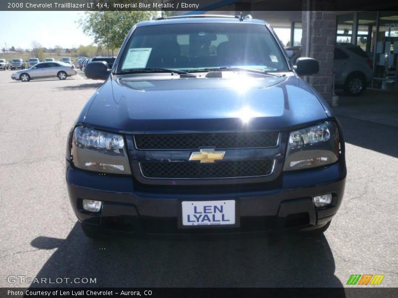 Imperial Blue Metallic / Ebony 2008 Chevrolet TrailBlazer LT 4x4