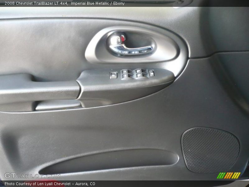 Imperial Blue Metallic / Ebony 2008 Chevrolet TrailBlazer LT 4x4