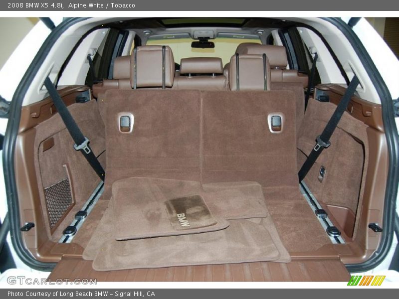 Alpine White / Tobacco 2008 BMW X5 4.8i