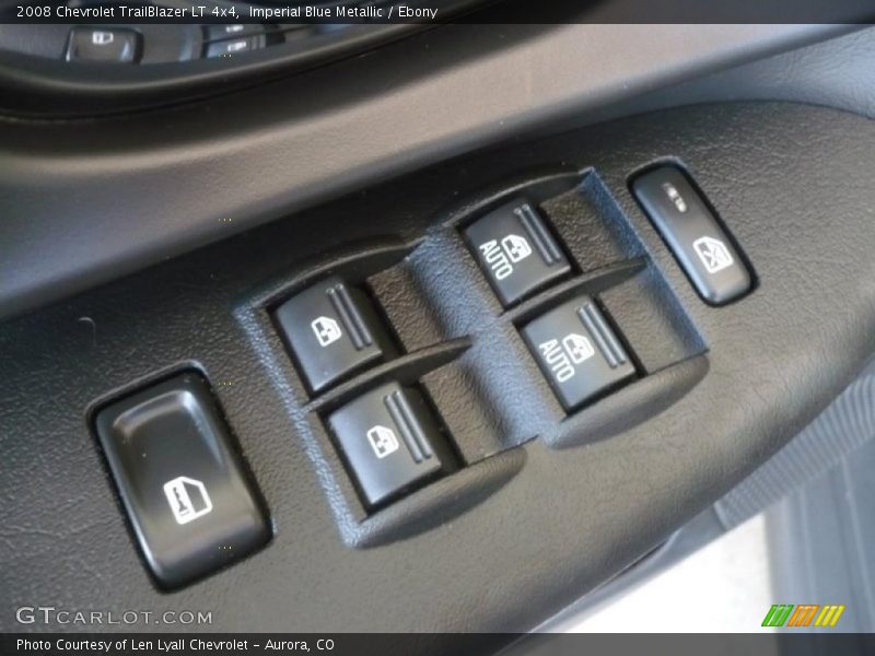 Imperial Blue Metallic / Ebony 2008 Chevrolet TrailBlazer LT 4x4