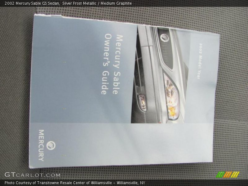 Silver Frost Metallic / Medium Graphite 2002 Mercury Sable GS Sedan