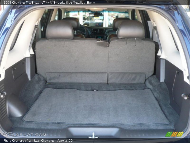Imperial Blue Metallic / Ebony 2008 Chevrolet TrailBlazer LT 4x4
