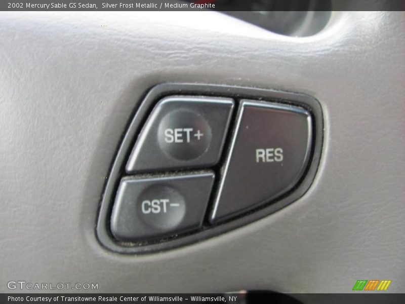 Silver Frost Metallic / Medium Graphite 2002 Mercury Sable GS Sedan