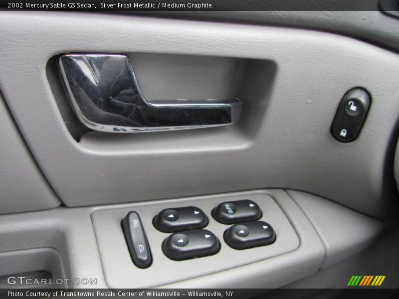 Silver Frost Metallic / Medium Graphite 2002 Mercury Sable GS Sedan