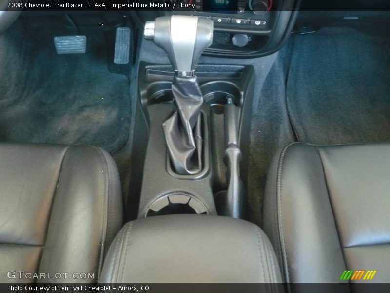 Imperial Blue Metallic / Ebony 2008 Chevrolet TrailBlazer LT 4x4